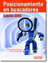 Cubierta del libro Posicionamiento en buscadores edición 2009