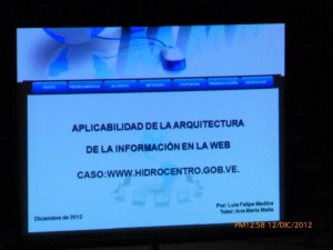 Presentación de Arquitectura de la Información