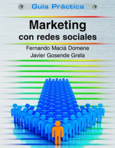 Marketing con redes sociales portada del libro