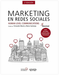 Marketing en redes sociales portada del libro